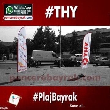 THY Logolu Yelken Bayrak İmalatı: Markanız İçin Uçan Bir Reklam!