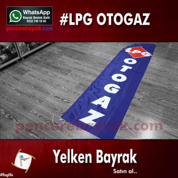 Oral Gaz LPG Özel Tasarım Yelken Bayrakları