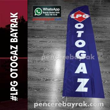 Oral Gaz LPG Özel Tasarım Yelken Bayrakları