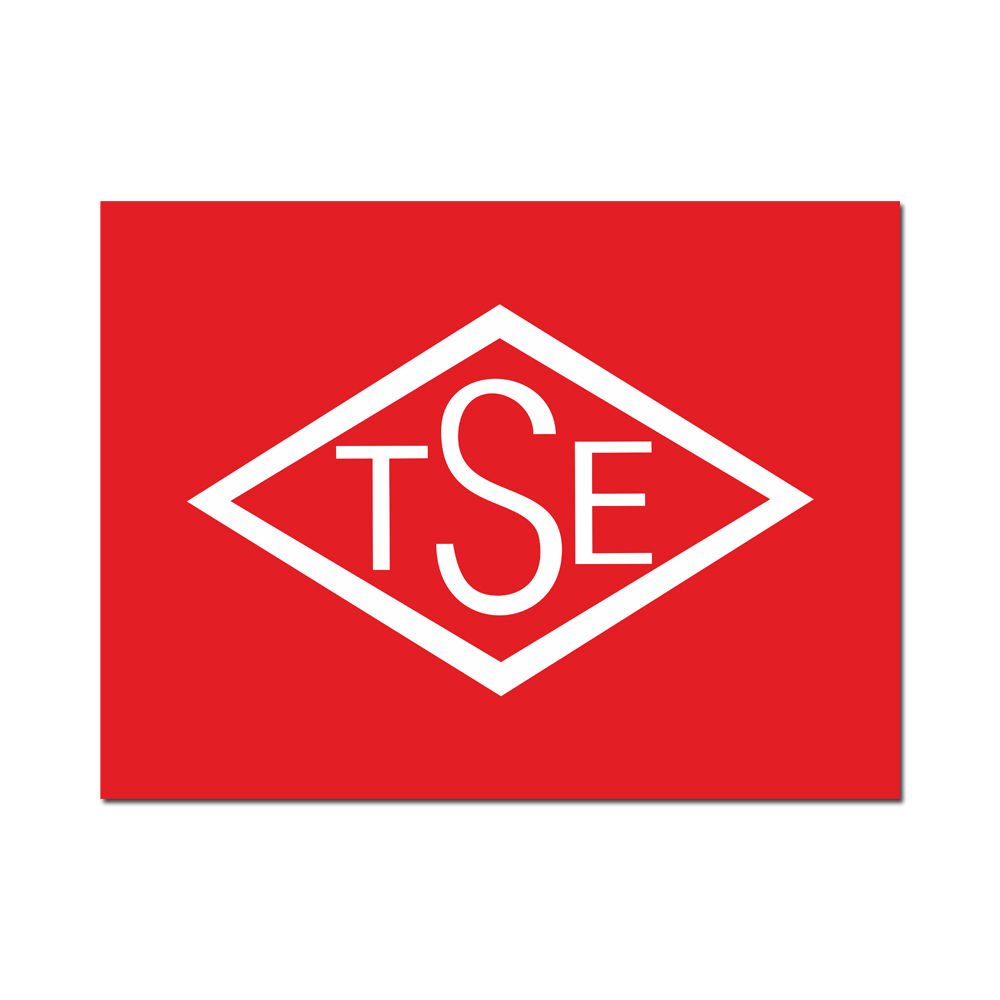 Kırmızı TSE Türk Standartları Enstitüsü Gönder Bayrağı - 70x105 cm