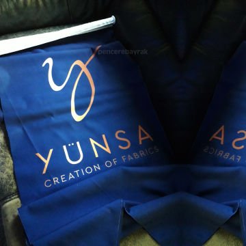 Yünsa – Creation of Fabrics | Özel Tasarım Kırlangıç Bayrak – Mat Kumaş Baskılı