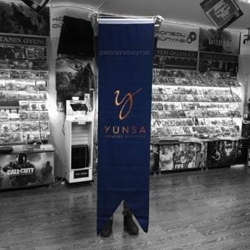 Yünsa – Creation of Fabrics | Özel Tasarım Kırlangıç Bayrak – Mat Kumaş Baskılı