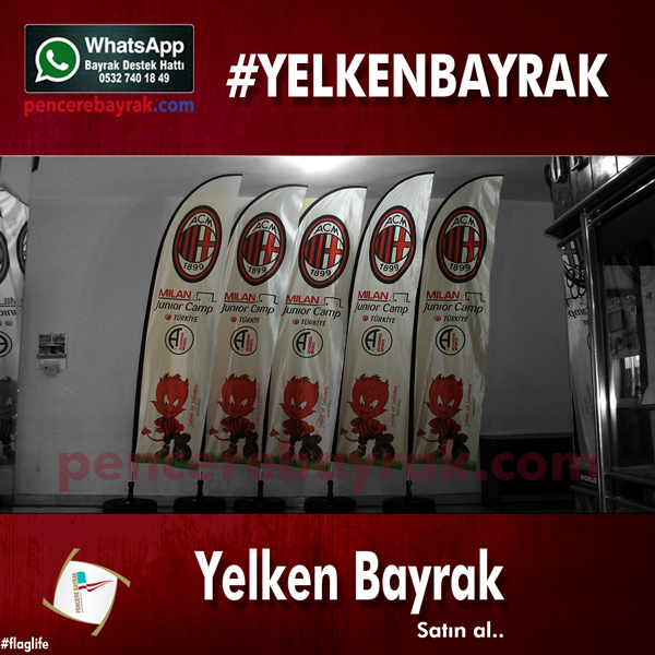 Yelken Bayrak - Milan Bayrak Tasarımı