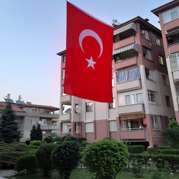 Türk bayrağı 300x450 cm Alpaka