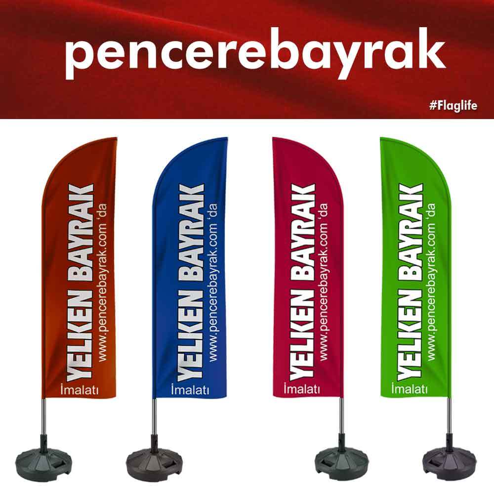 Yelken Bayrak - Özel Tasarım Reklam Bayrakları | PencereBayrak.com