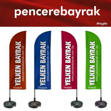 Yelken Bayrak - Özel Tasarım Reklam Bayrakları | PencereBayrak.com