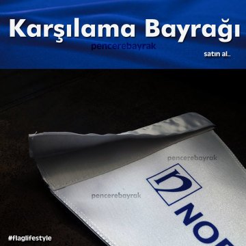 Havaalanı Karşılama Bayrak - Selfie İçin Bayrak