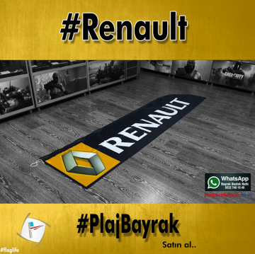 Renault Logolu Plaj Bayrakları: Hazır Tasarımlarla Aracınızı Ön Plana Çıkarın!