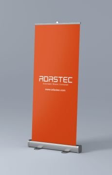 Adastec Logolu Özel Tasarım Masa Örtüsü