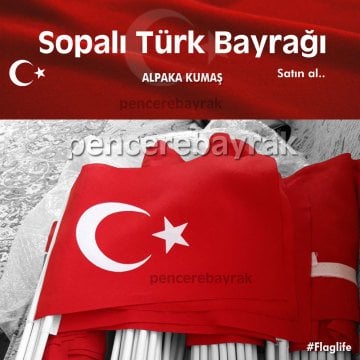 70x105 cm Alpaka - Türk Bayrağı İmalatı