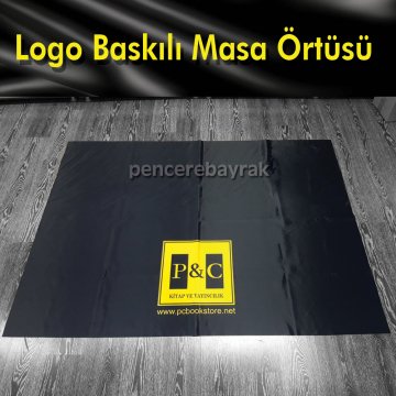 P&C Kitap ve Yayıncılık için Özel Tasarım Masa Örtüsü Referans Çalışması