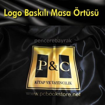 P&C Kitap ve Yayıncılık için Özel Tasarım Masa Örtüsü Referans Çalışması