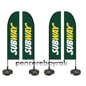 Subway Reklam Bayrakları – Dış Mekan Tanıtım Çözümleri | PencereBayrak