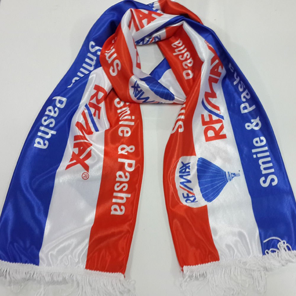 Kişiye Özel - Remax Logolu Saten Atkı İmalatı -