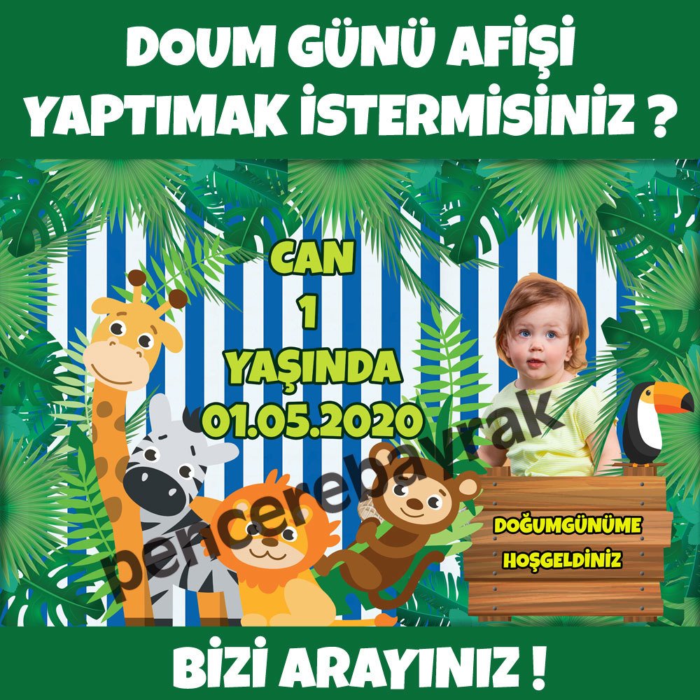 Doğum Günü Afişi