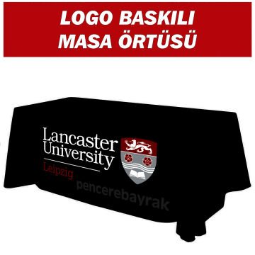 Lancaster University Leipzig Logo Baskılı Masa Örtüsü