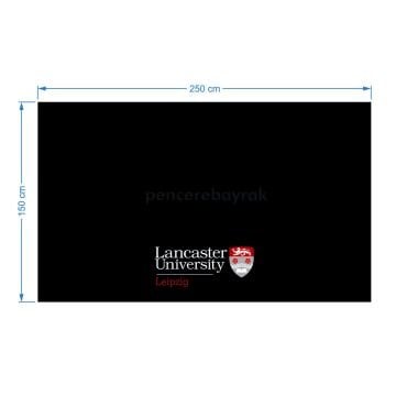 Lancaster University Leipzig Logolu Özel Tasarım Masa Örtüsü
