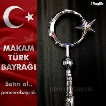 Makam Bayrağı – Türk Makam Bayrağı | Lüks Kalite, 100x150 cm