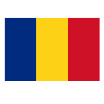Romanya Bayrağı | Lüks Kalite Saten Kumaş