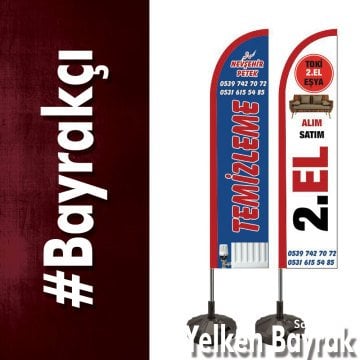 İkinci El Eşya İşletmeleri İçin Yelken Bayrak Çeşitleri