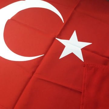 Türk Bayrağı 70x105 cm Alpaka Kumaş ( 1000 adet )