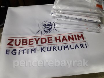 Okul Masa Örtüsü | Zübeyde Hanım Okulları Logolu