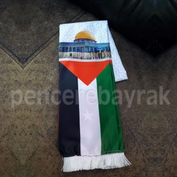 Kudüs ve Filistin’e Destek Temsil Eden Özel Tasarım Atkı