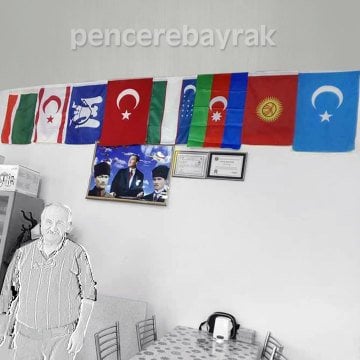 Azerbaycan Bayrağı | Normal Kalite Tek Kat Kumaşa Baskılı
