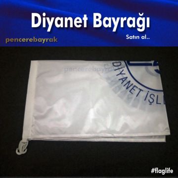 Diyanet İşleri Başkanlığı Flama 70x105 cm - Gönder Bayrağı