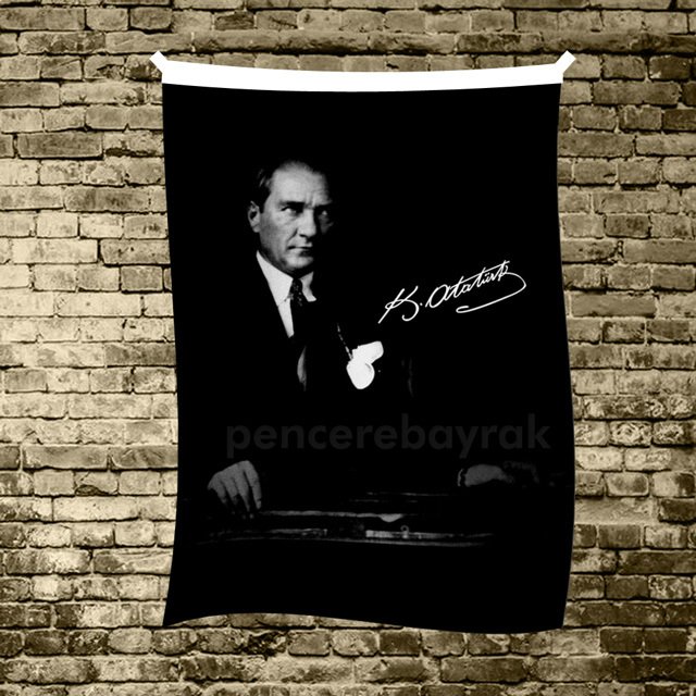 Atatürk Bayrak | Ekonomik Raşel Kumaş | ATA 12