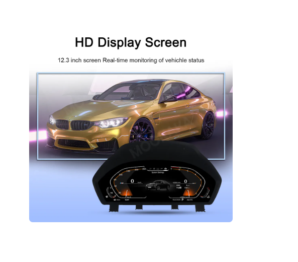 BMW 3 serisi F30 Hayalet dijital Gösterge