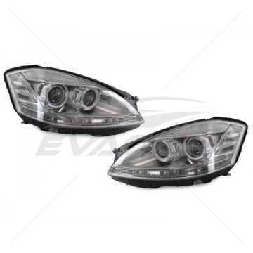 MERCEDES S SERİSİ W221 2006-2009 MODEL İÇİN 2010-2013 FAR SETİ