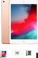 İPAD MİNİ 7.9 inç retina ekran 64 GB WİFİ uzay grisi, gümüş, altın renklerde, A12 Bionic çip Bluetooth klavyelerle uyumluluk, Apple pencil (1.nesil) ile uyumluluk