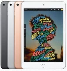 İPAD MİNİ 7.9 inç retina ekran 64 GB WİFİ uzay grisi, gümüş, altın renklerde, A12 Bionic çip Bluetooth klavyelerle uyumluluk, Apple pencil (1.nesil) ile uyumluluk