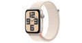 Apple Watch SE GPS 40mm Yıldız Işığı Alüminyum Kasa ve Yıldız Işığı Spor Loop - MR9W3TU/A