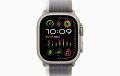 Apple Watch Ultra 2 GPS + Cellular, 49mm Titanyum Kasa ve Yeşil/Gri Trail Loop - S/M - MRF33TU/A