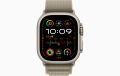 Apple Watch Ultra 2 GPS + Cellular, 49mm Titanyum Kasa ve Klasik Zeytin Yeşili Alpine Loop - Orta Boy - MREY3TU/A