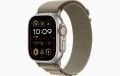 Apple Watch Ultra 2 GPS + Cellular, 49mm Titanyum Kasa ve Klasik Zeytin Yeşili Alpine Loop - Orta Boy - MREY3TU/A