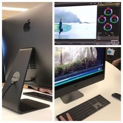 iMac Pro’nuzu kişiselleştirin. 3.0 GHz 10 çekirdekli Intel Xeon W işlemci, 4.5 GHz’e kadar Turbo Boost 128 GB 2666 MHz DDR4 ECC bellek 16 GB HBM2 belleğe sahip Radeon Pro Vega 64 2 TB SSD depolama Magic Mouse 2 + Magic Trackpad 2 - Uzay Grisi iMac Pro içi