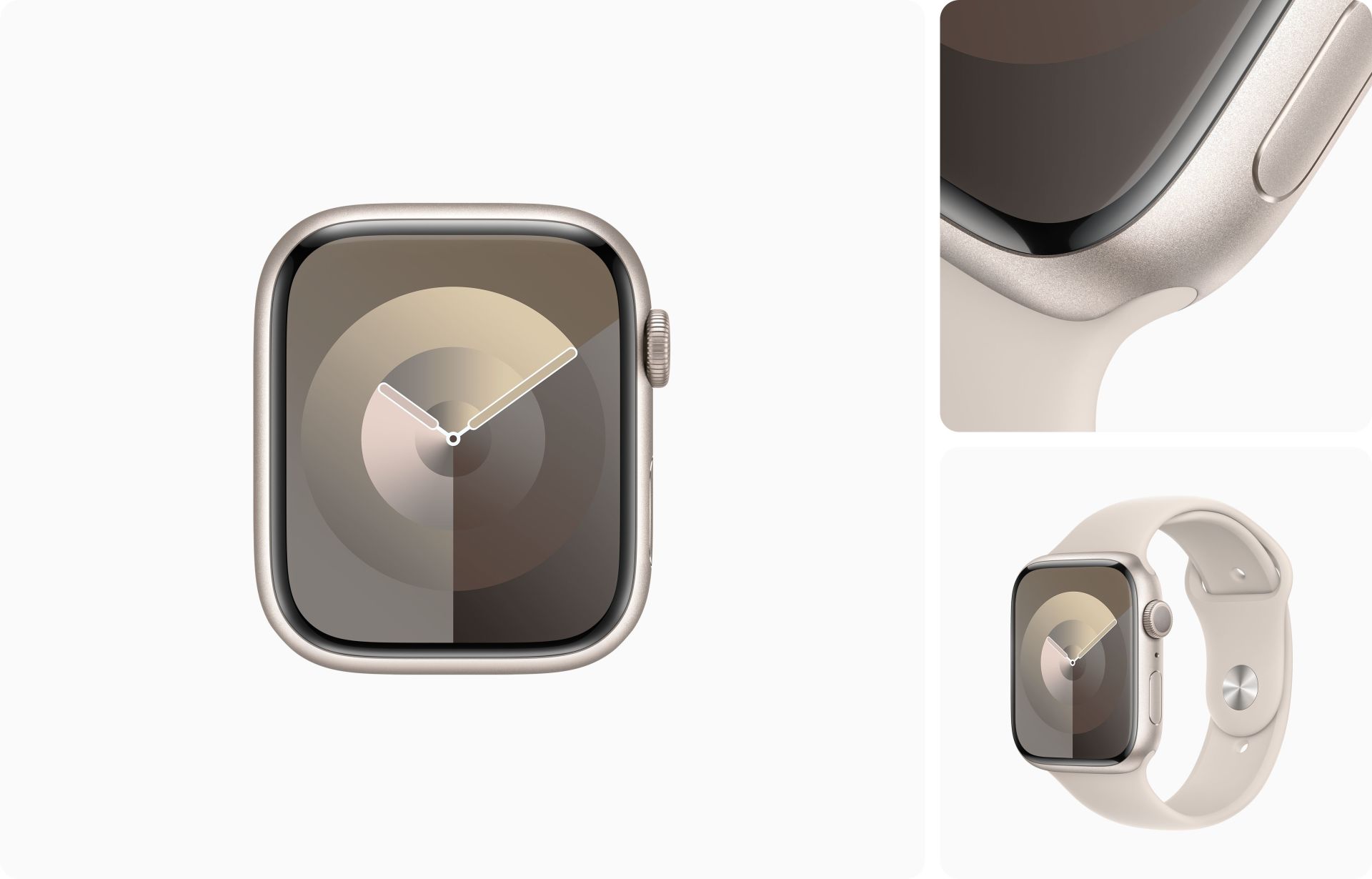 MR8T3TU/A	Apple Watch Series 9  GPS 41 mm Starlight   M/L  (paket açık kullanılmamış)