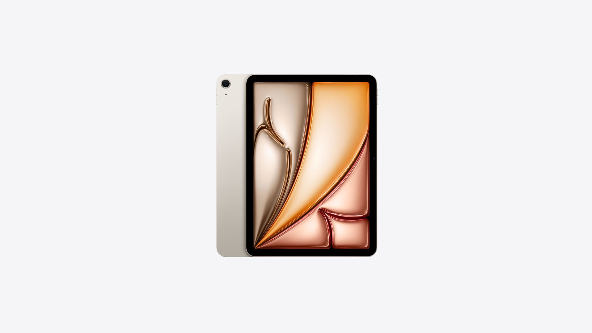 Apple 11 inç iPad Air M2 Wi-Fi 128GB Yıldız Işığı - MUWE3TU/A