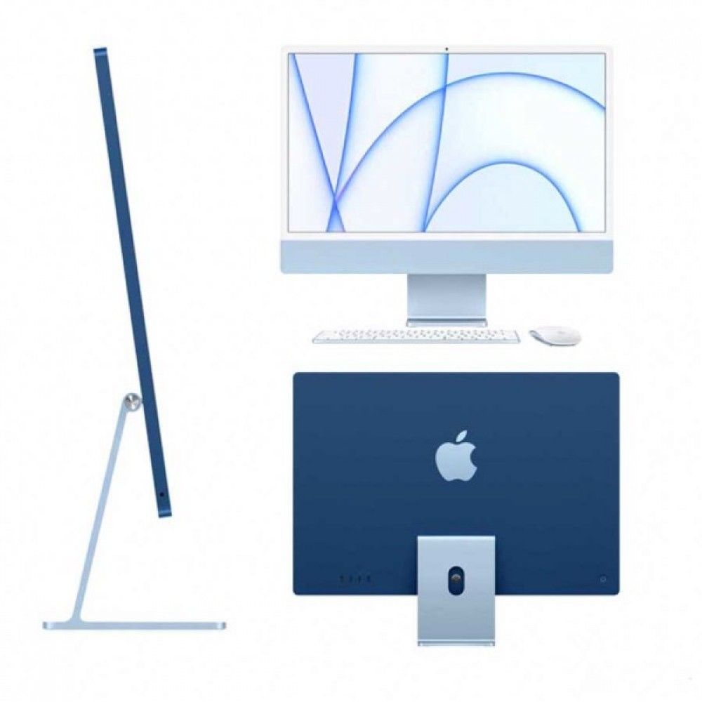 2. el   apple   iMac (24 inç, M1, 2021)   mavi     m1    16 gb ram  , 512  gb ssd       8/8 gpu  ethernet       sağ    alt köşede 2 mm vuruk var lcd görüntüde sorun yok, lcd  üstünde çizik var  görüntüyü bozmuyor  takip:8400