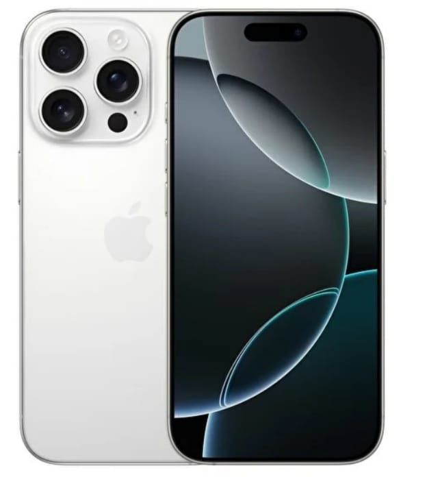 iPhone 16 Pro Max 6.9 inç  beyaz  titanyum 1 TB A18