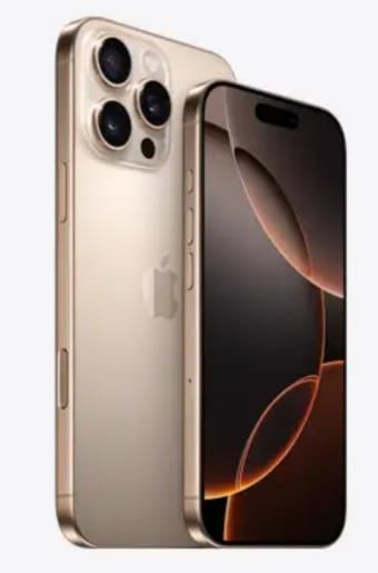 iPhone 16 Pro  6.3 inç  çöl titanyum 256 Gb A18