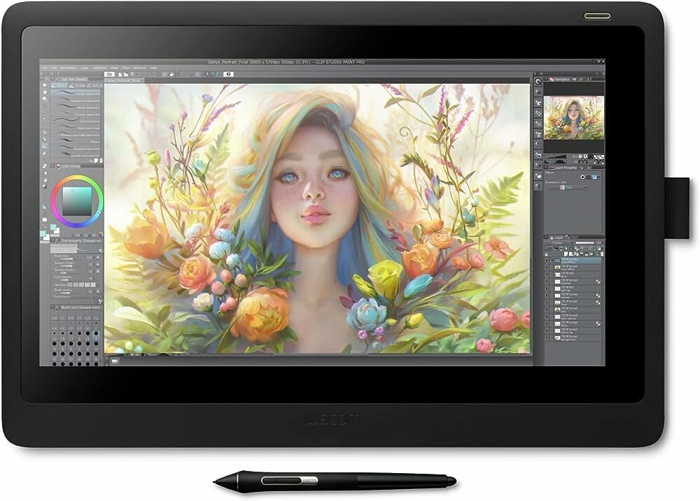 Wacom Cintiq 22 DTK2260 フルセット Wacom Cintiq 22 DTK-2260 ( Stand Dahil ) | Bilimsel Eserler