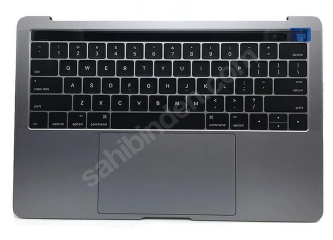 APPLE MACBOOK PRO A1708 2019 TOP CASE ÜST KASA 13'' SPACE GREY