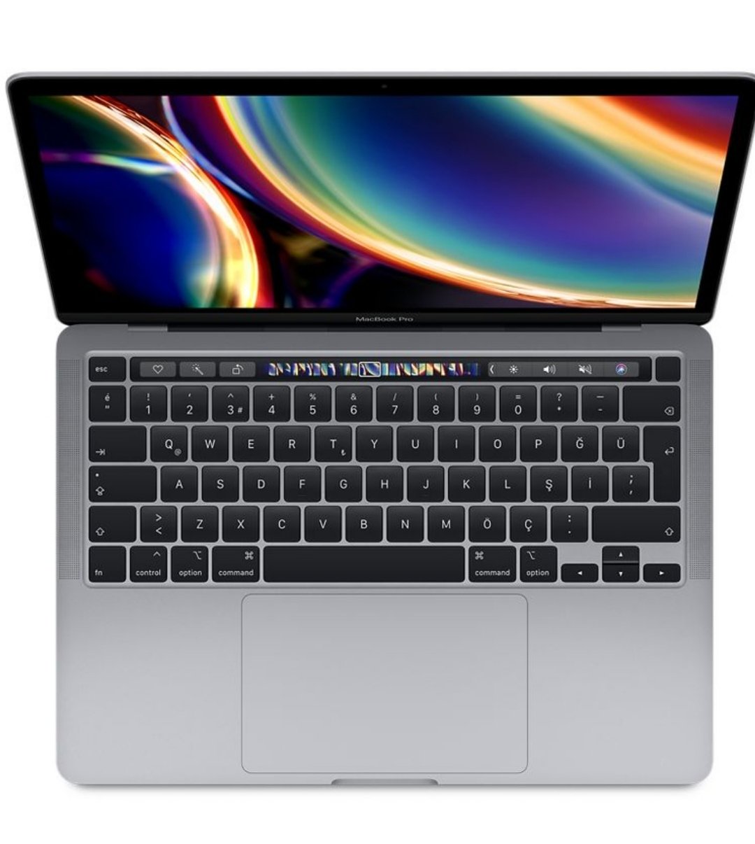 16 inç MacBook Pro’nuzu kişiselleştirin - Gümüş ve Uzay Grisi 2.6 GHz 6 çekirdekli 9. nesil Intel Core i7 işlemci, 4.5 GHz’e kadar Turbo Boost 64 GB 2666 MHz DDR4 bellek 4 GB GDDR6 belleğe sahip AMD Radeon Pro 5300M 8 TB SSD depolama True Tone özelliğine