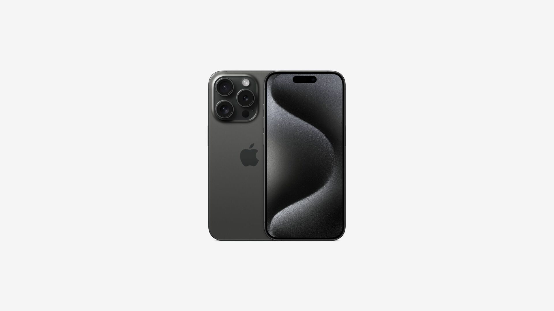 iPhone 15 Pro 6.1 inç ekran 128 gb siyah Titanyum