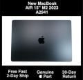 MACBOOK AİR 15” m2 YILDIZ IŞIĞI 2023 a2491 komple metal çerçeveli LCD ekran ( kırık broken)