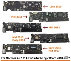 Macbook Air 11 '' için  i7, 2.2ghz  8 gb A1465  yıl 2015